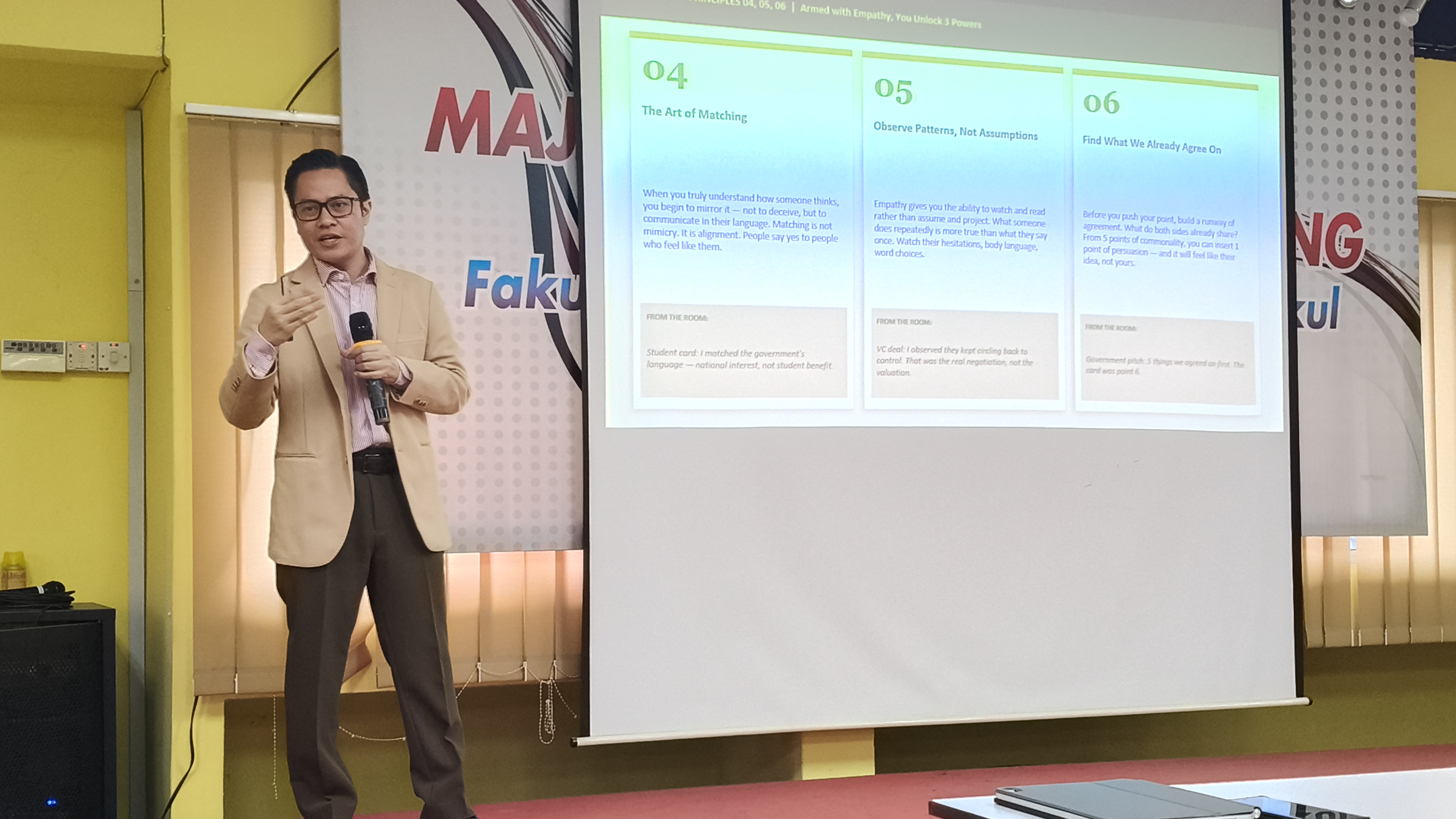 Inside â€œThe Art of Negotiation: Industry Perspectiveâ€ : Lessons from UPM's Boardroom Member